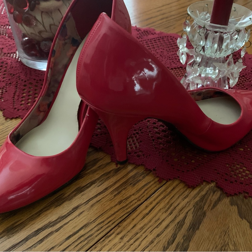 Elegant Red Women's Heels